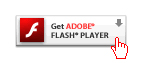 FlashPlayerダウンロードボタン