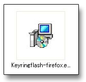 Keyringflash-firefox.exeを開く